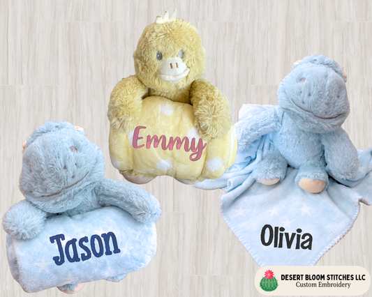 Baby Blanket + Stuffie