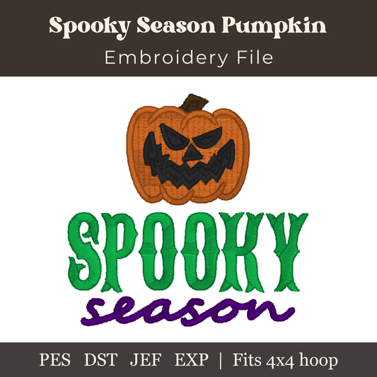 Spooky Season Pumpkin