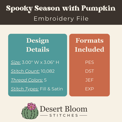 Spooky Season Pumpkin