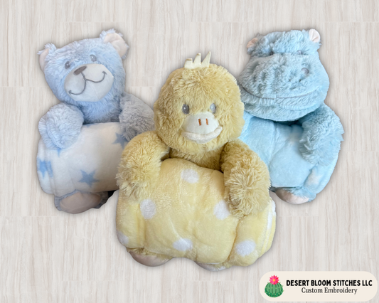 Baby Blanket + Stuffie