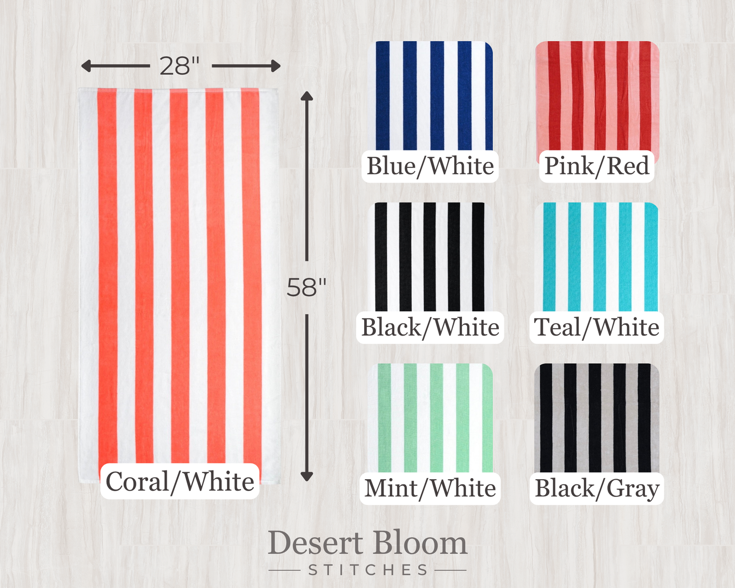 Cabana Pool Towel