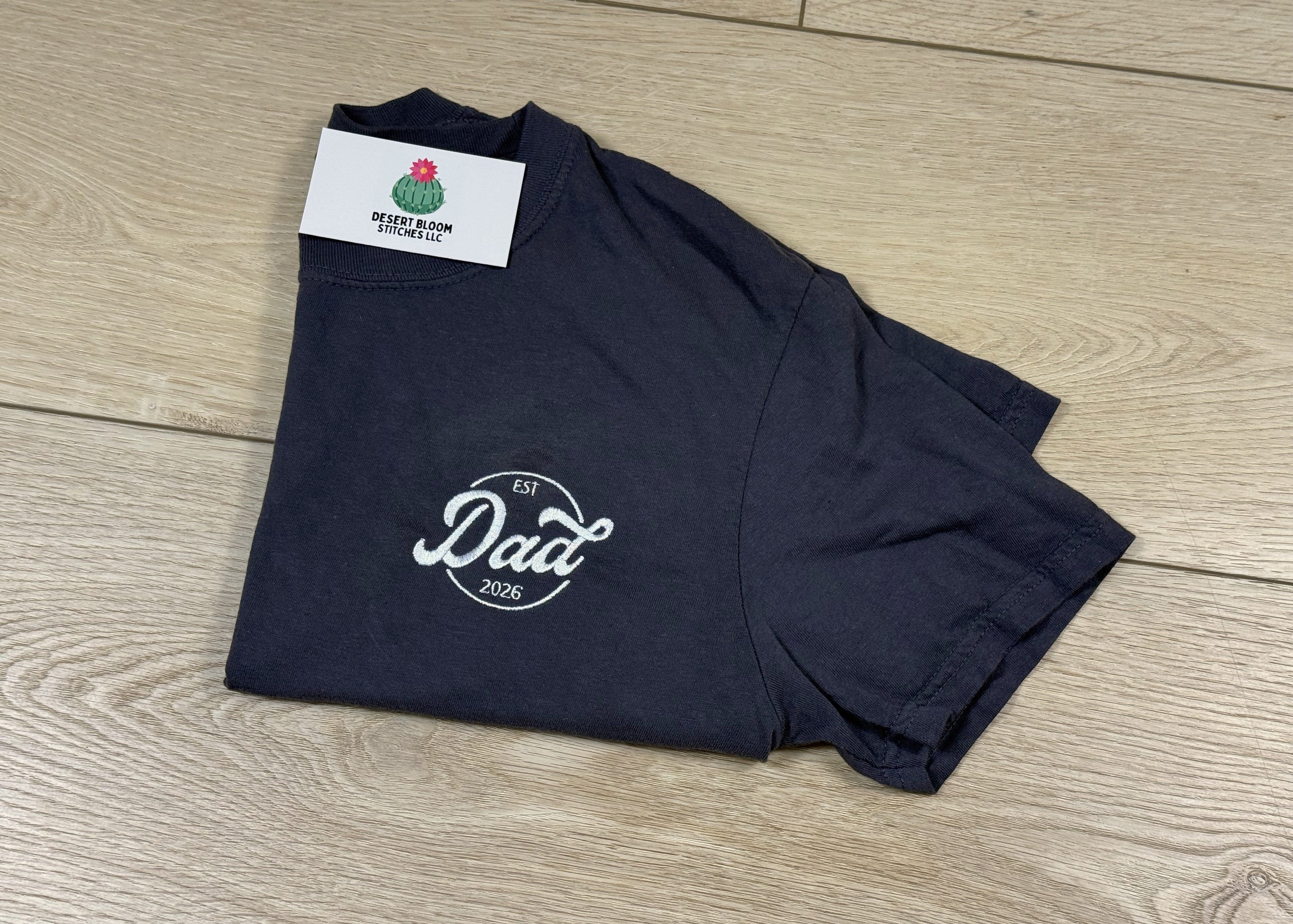 Dad EST Left Chest T Shirt