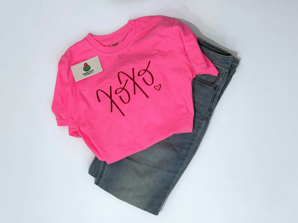 XOXO Handlettered T Shirt