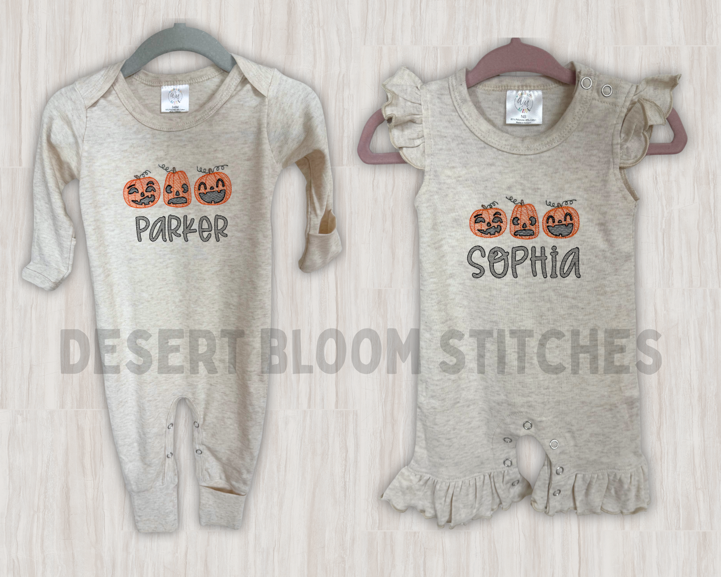 Jack-O-Lantern Romper