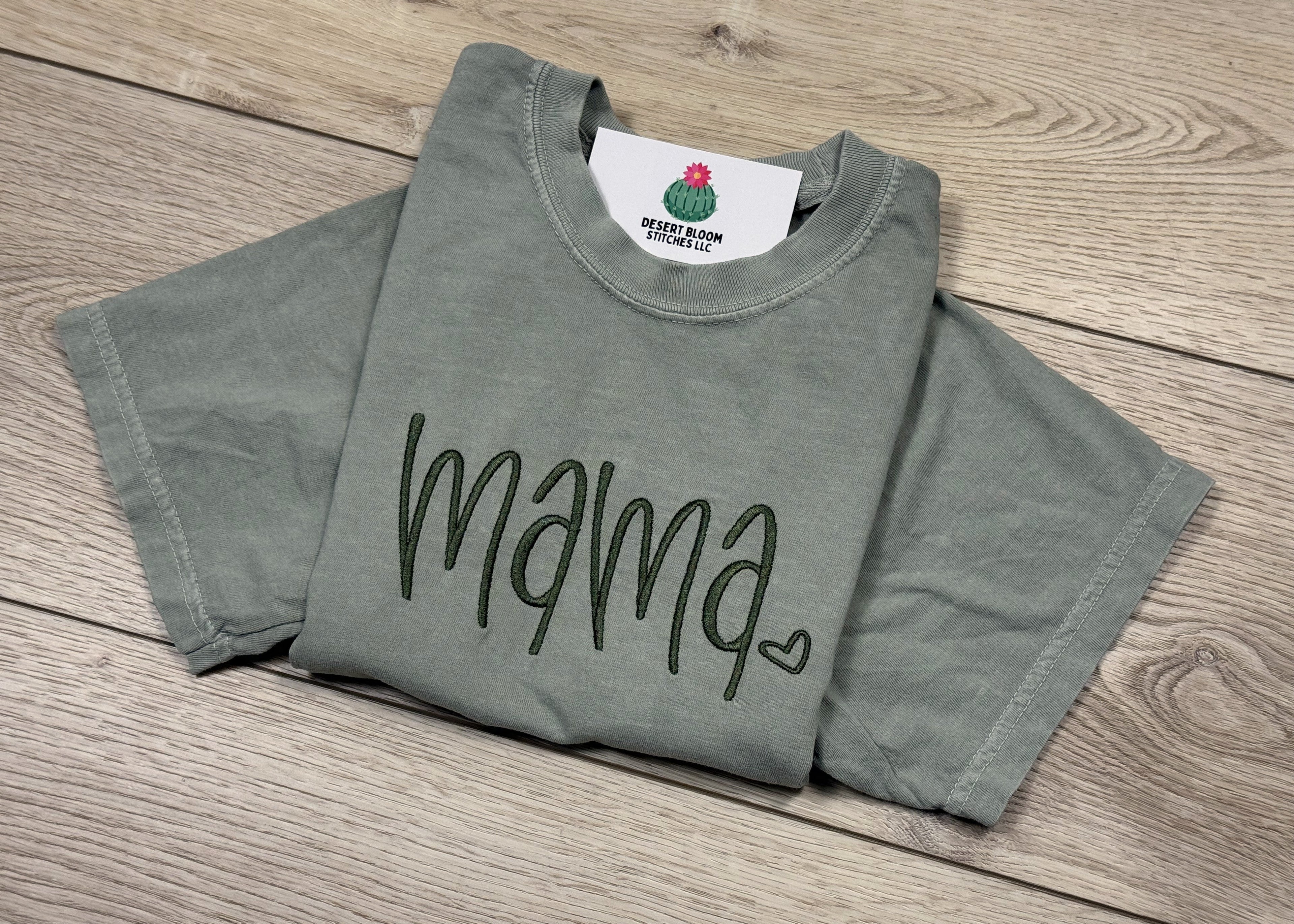 Mama Handlettered T Shirt