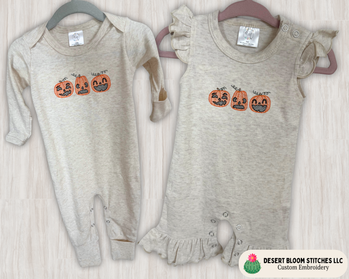 Jack-O-Lantern Romper