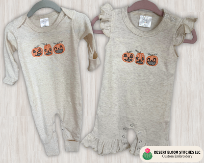 Jack-O-Lantern Romper