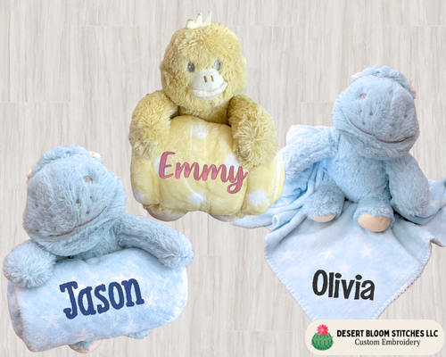 Baby Blanket + Stuffie