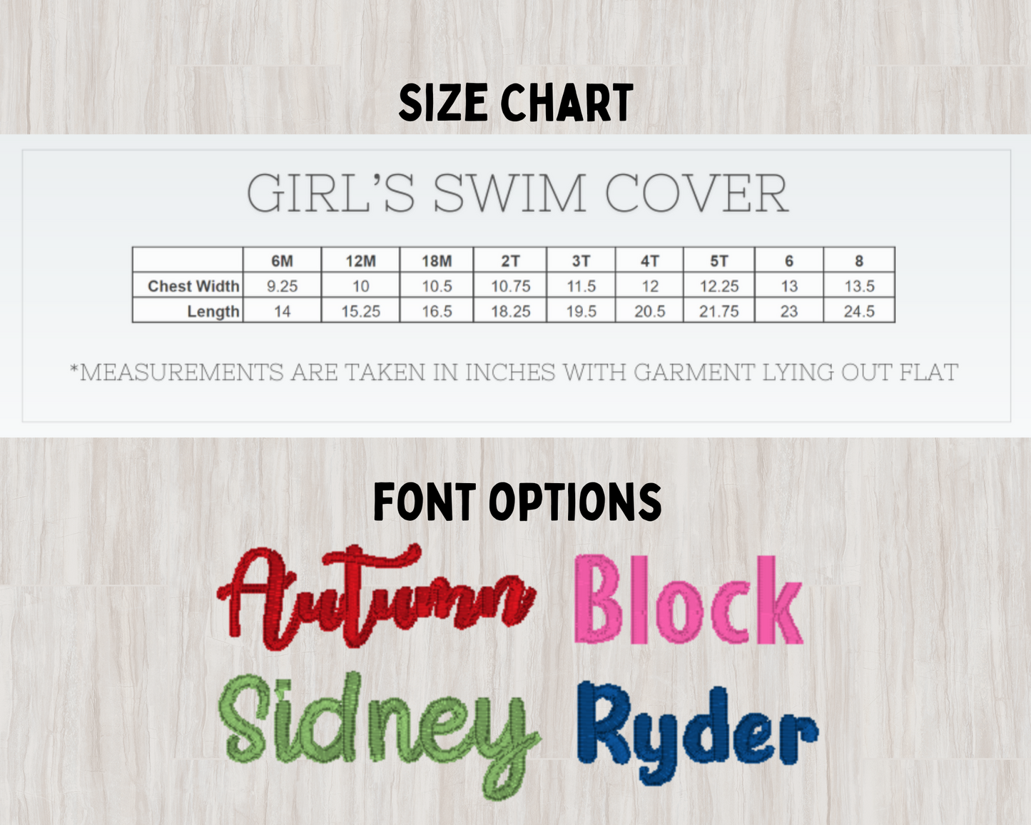 Girls Swim Coverup